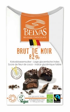 Afbeelding van Belvas Brut de Noir 82% Bio, 100 gram