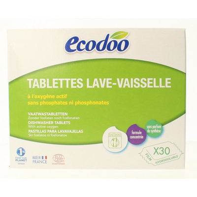 Afbeelding van Ecodoo Vaatwasmachine tablets 600 g