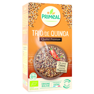 Afbeelding van Primeal Quinoa Trio Bio, 500 gram