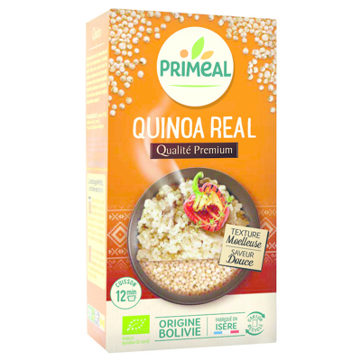 Afbeelding van Primeal Quinoa Real Wit Bio, 500 gram