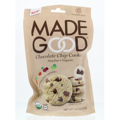 Afbeelding van MadeGood Crunchy Cookies Chocolate Chip 142g