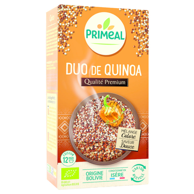 Afbeelding van Primeal Quinoa duo wit en rood bio 500 g
