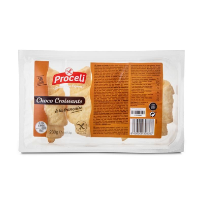 Afbeelding van Proceli Croissant choco 4 stuks 230 g