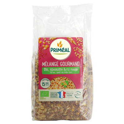 Afbeelding van Primeal Granenmix tarwe spelt rode rijst bio 400 g