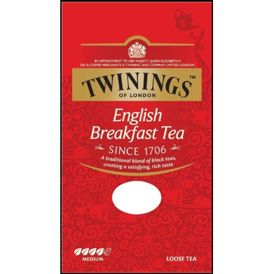 Afbeelding van Twinings English Breakfast Tea Karton, 100 gram