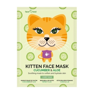 Afbeelding van Montagne Jeunesse Kitten Face Mask 1ST