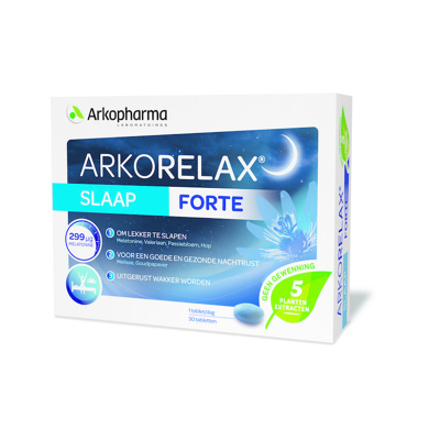 Afbeelding van Arkorelax Slaap Forte, 30 tabletten