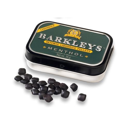Afbeelding van Barkleys Liquorice pellets menthol 16 g