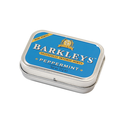 Afbeelding van Barkleys Mints Peppermint Sugarfree, 15 gram