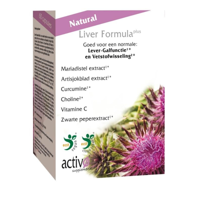 Afbeelding van Activo Liver Formula Plus, 60 Veg. capsules
