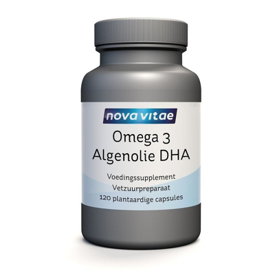 Afbeelding van Nova Vitae Omega 3 Algenolie Dha, 120 capsules