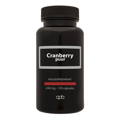 Afbeelding van Apb Holland Cranberry Extract Puur 430mg, 120 capsules
