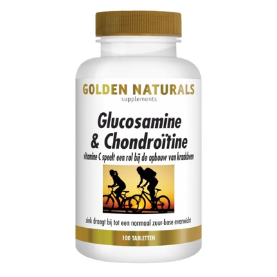Afbeelding van Golden Naturals Glucosamine &amp; ChondroÃ¯tine