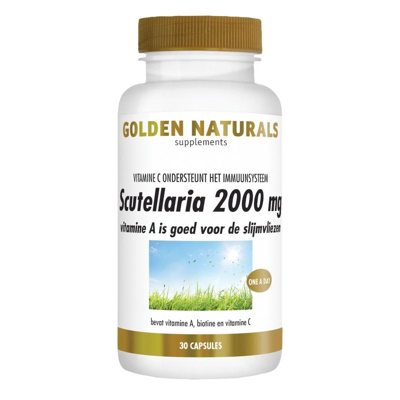 Afbeelding van Golden Naturals Scutellaria 2000 mg Capsules