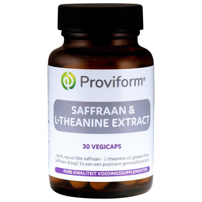 Afbeelding van Proviform Saffraan 30 Mg Active &amp; Theanine 100 30vc