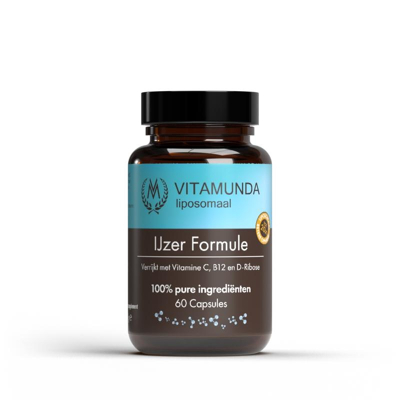 Afbeelding van Vitamunda Liposomale Ijzer Formule, 60 capsules