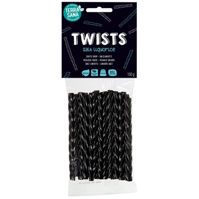 Afbeelding van Terrasana Zoute Drop Kabels Twist Bio, 100 gram