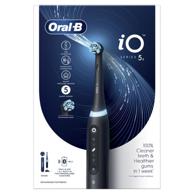 Afbeelding van Oral B Elektrische Tandenborstel Io5s Matt Black, 1 stuks