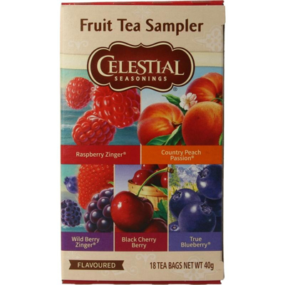 Afbeelding van Celestial Seasonings Fruit Tea Sampler 18ST