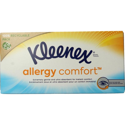 Afbeelding van Kleenex Allergy Comfort Tissue, 56 stuks
