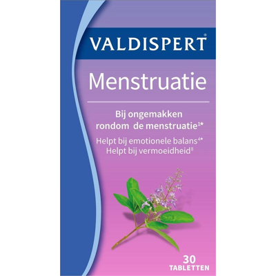 Afbeelding van Valdispert Menstruatie Tabletten 30TB