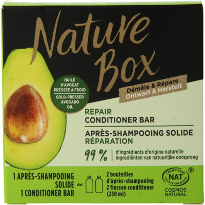 Afbeelding van Nature Box Bar Avocado Conditioner, 80 gram