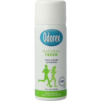 Afbeelding van Odorex Natural Fresh Spray Mini, 50 ml