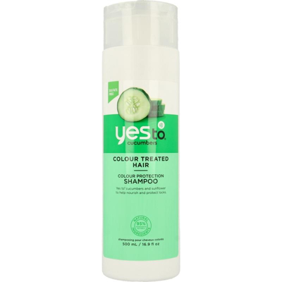 Afbeelding van Yes To Cucumber Shampoo Color Care, 500 ml