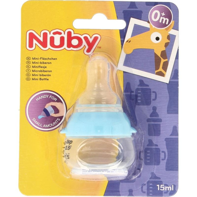 Afbeelding van Nuby Mini flesje 15 ml 0+ maanden 1 stuks