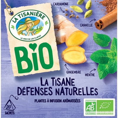 Afbeelding van La Tisaniere Natuurlijke weerstand bio 20 stuks