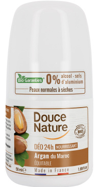 Afbeelding van Douce Nature Deo roll on normale/droge huid bio 50 Milliliter