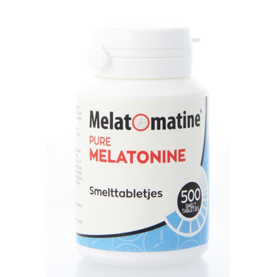 Afbeelding van Melatomatine Pure Melatonine, 500 tabletten