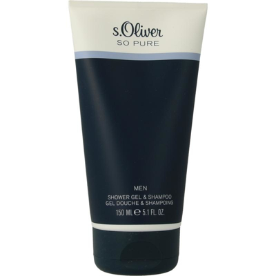 Afbeelding van S Oliver So pure men shower gel &amp; shampoo 150 ml