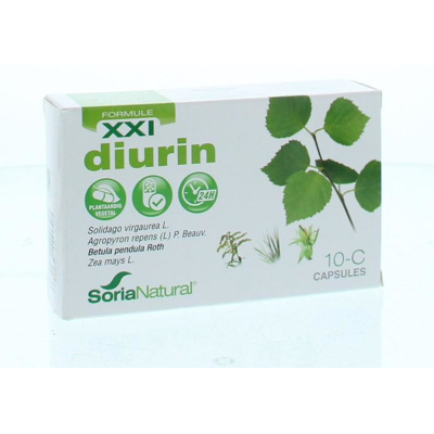 Afbeelding van Soria Natural Diurin 10 c Xxi, 30 capsules