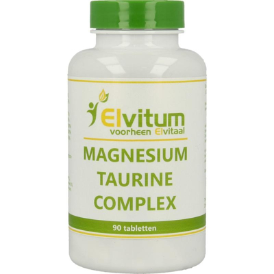 Afbeelding van Elvitum Magnesium Taurine Complex Tabletten 90TB