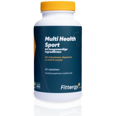 Afbeelding van Fittergy Multi health sport 60 tabletten