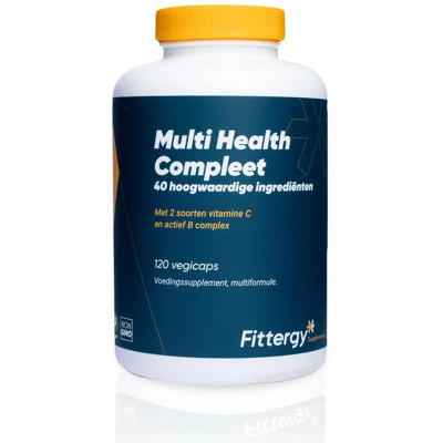 Afbeelding van Fittergy Multi Health Compleet, 120 Veg. capsules