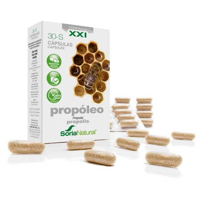 Afbeelding van Soria Natural 30 s Propolis Xxi, capsules