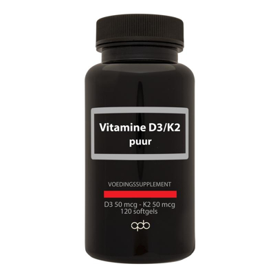 Afbeelding van Apb Holland Vitamine D3 &amp; K2 120sft