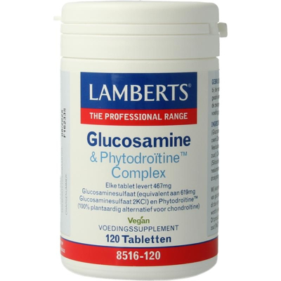 Afbeelding van Lamberts Glucosamine &amp; Phytodroitine Complex 120tb