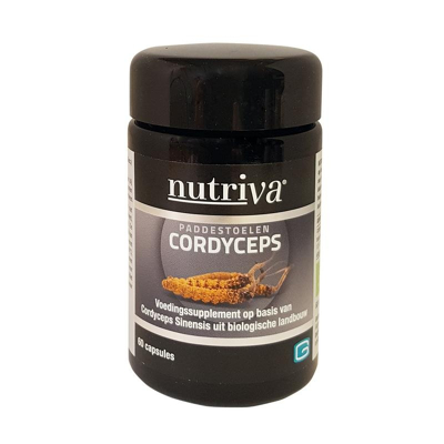 Afbeelding van Nutriva Cordyceps Bio, 60 capsules