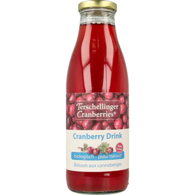 Afbeelding van Terschellinger Cranberry Drink Bio, 750 ml
