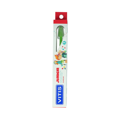 Afbeelding van Vitis Junior 6+ jaar tandenborstel Groen