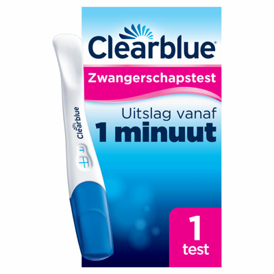 Afbeelding van Clearblue Zwangerschapstest Snelle Detectie 1 test