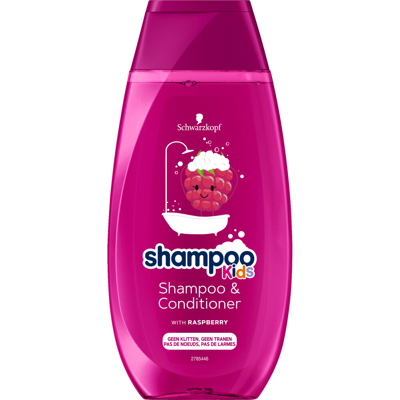 Afbeelding van Schwarzkopf Kids Shampoo &amp; Conditioner Raspberry 250ml