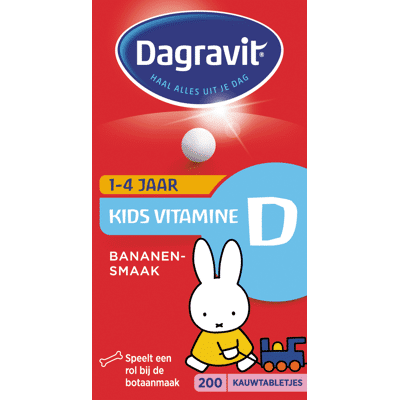 Afbeelding van Dagravit Kids Vitamine D Tablet