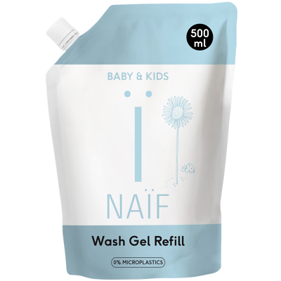 Afbeelding van Naïf Care Cleansing Wasgel Navulverpakking Baby &amp; Kids 500ml
