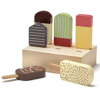 Abbildung von Kids Concept Eis am Stil aus Holz Bistro