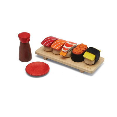 Afbeelding van PlanToys Sushi Set Holz