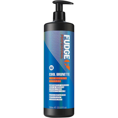 Abbildung von Fudge Cool Brunette Blue Toning Shampoo 1000ml